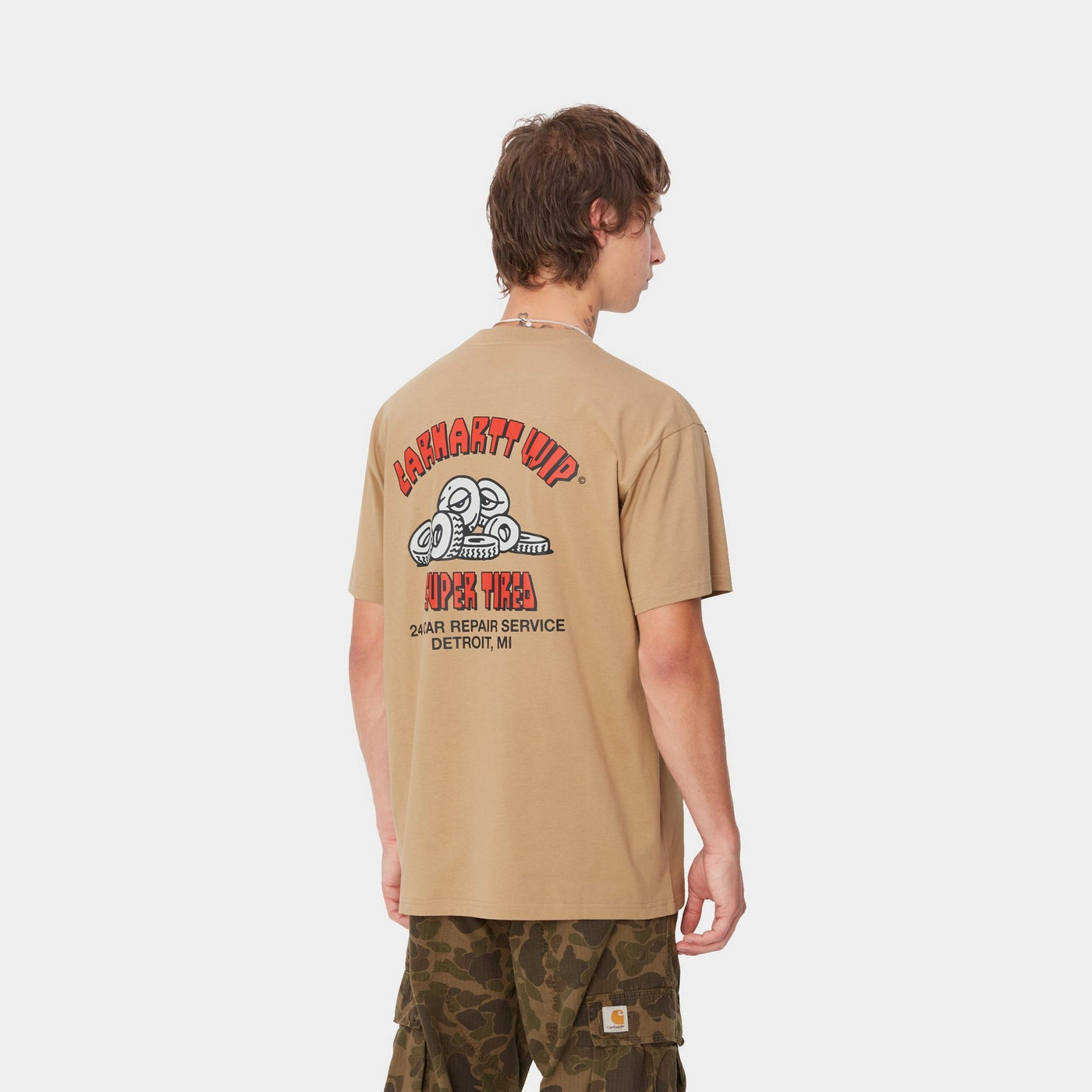 S/S Super Tired T-Shirt Peanut