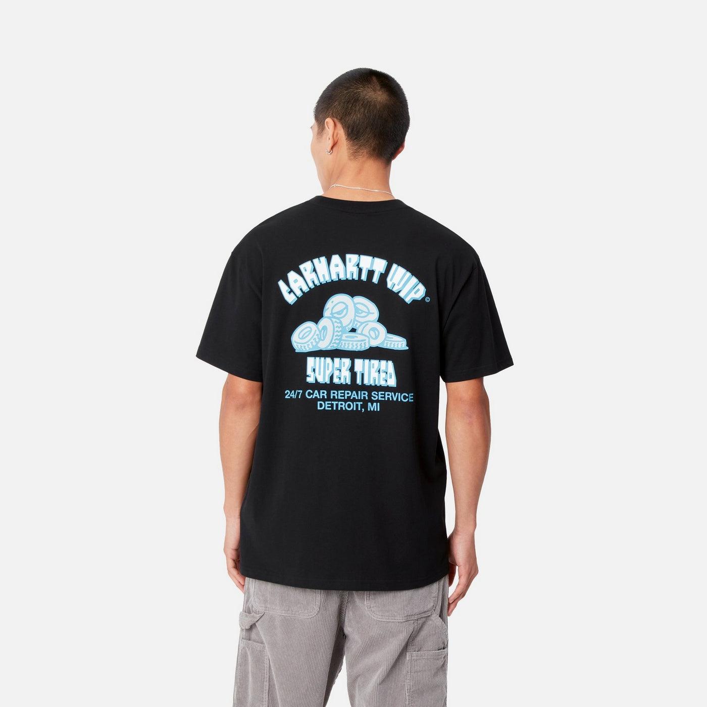 S/S Super Tired T-Shirt Black