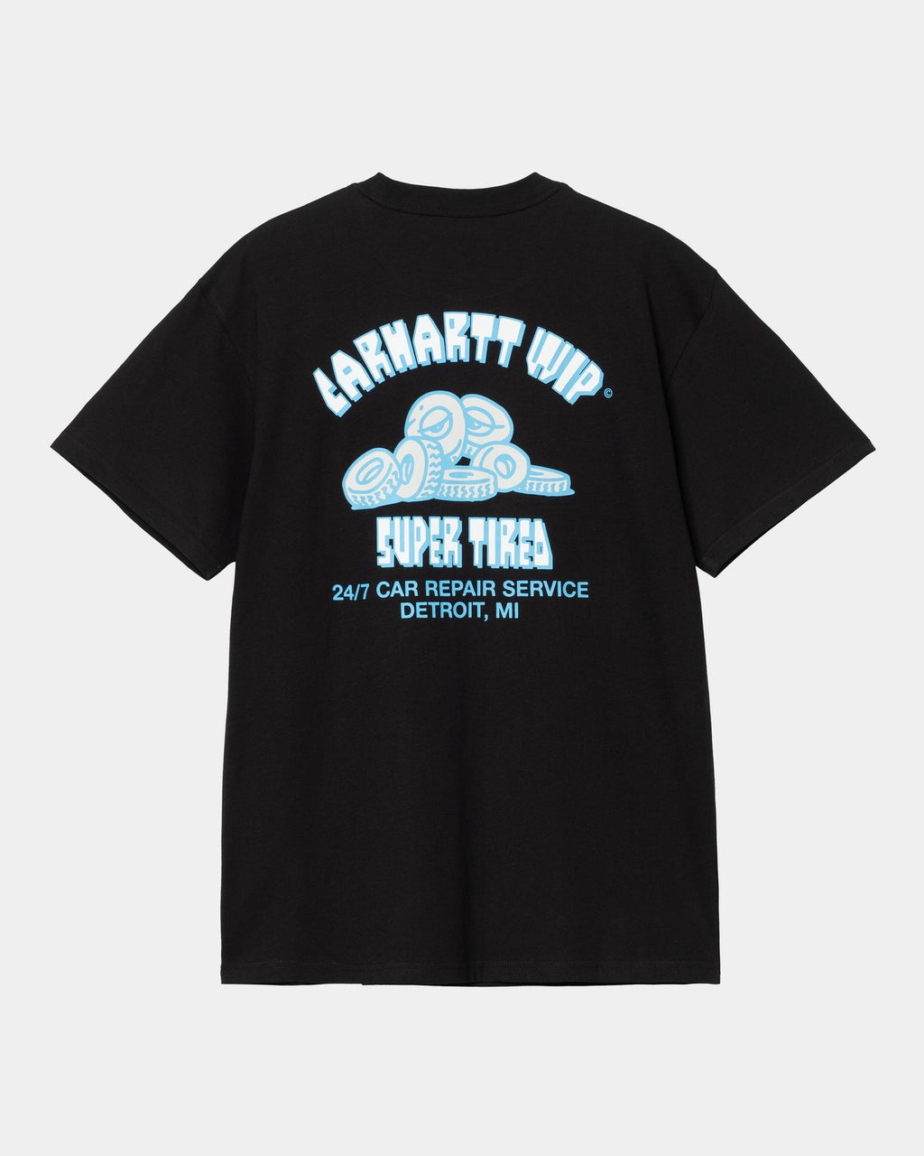 S/S Super Tired T-Shirt Black