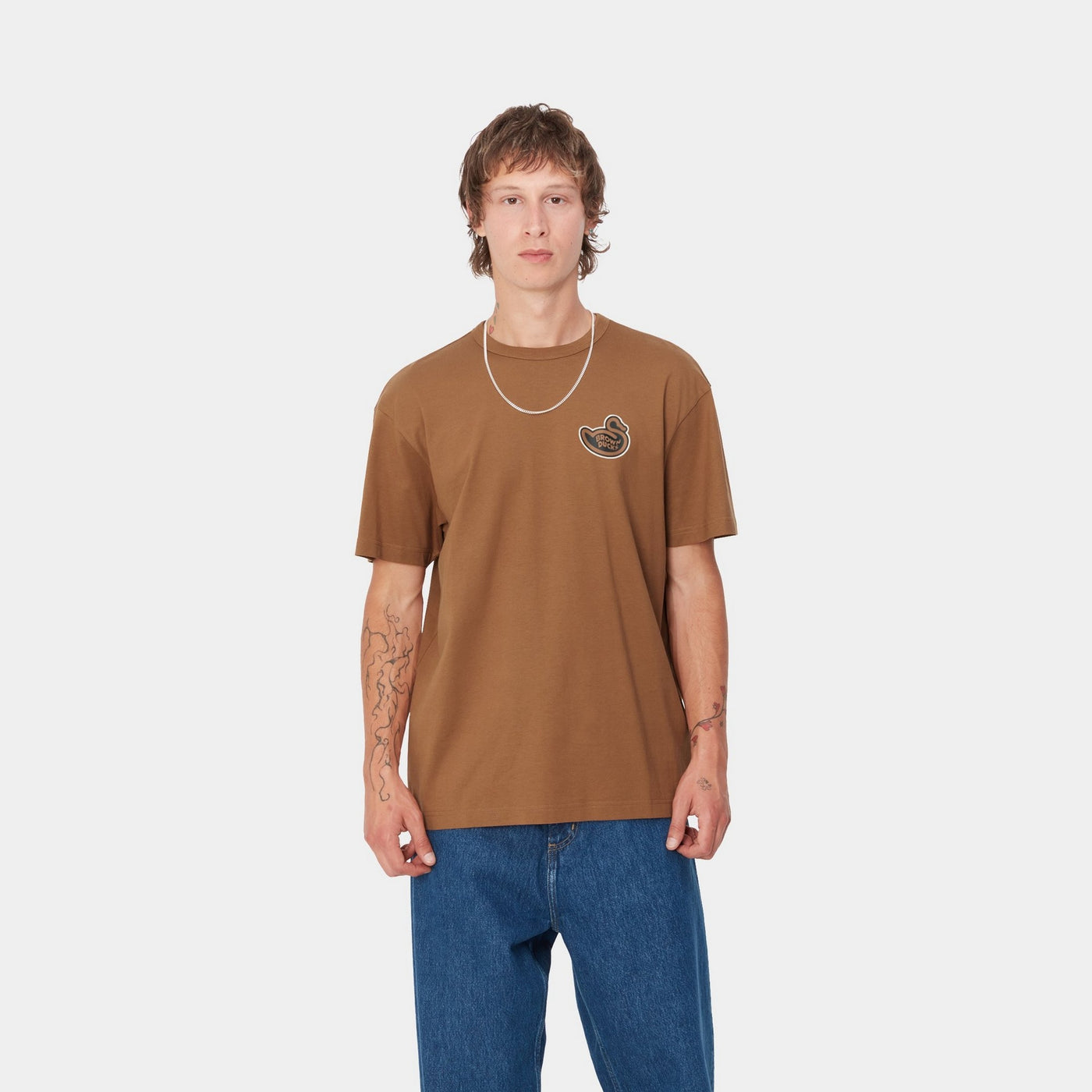 S/S Brown Ducks T-Shirt Hamilton Brown