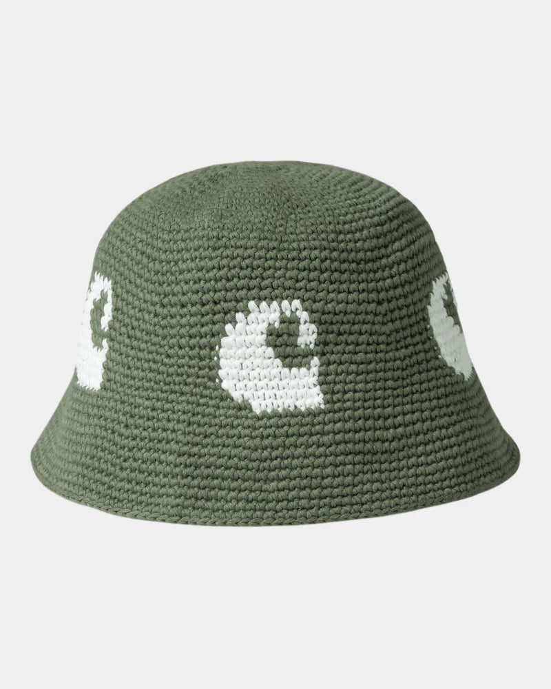 Cane Hat dollar green / white