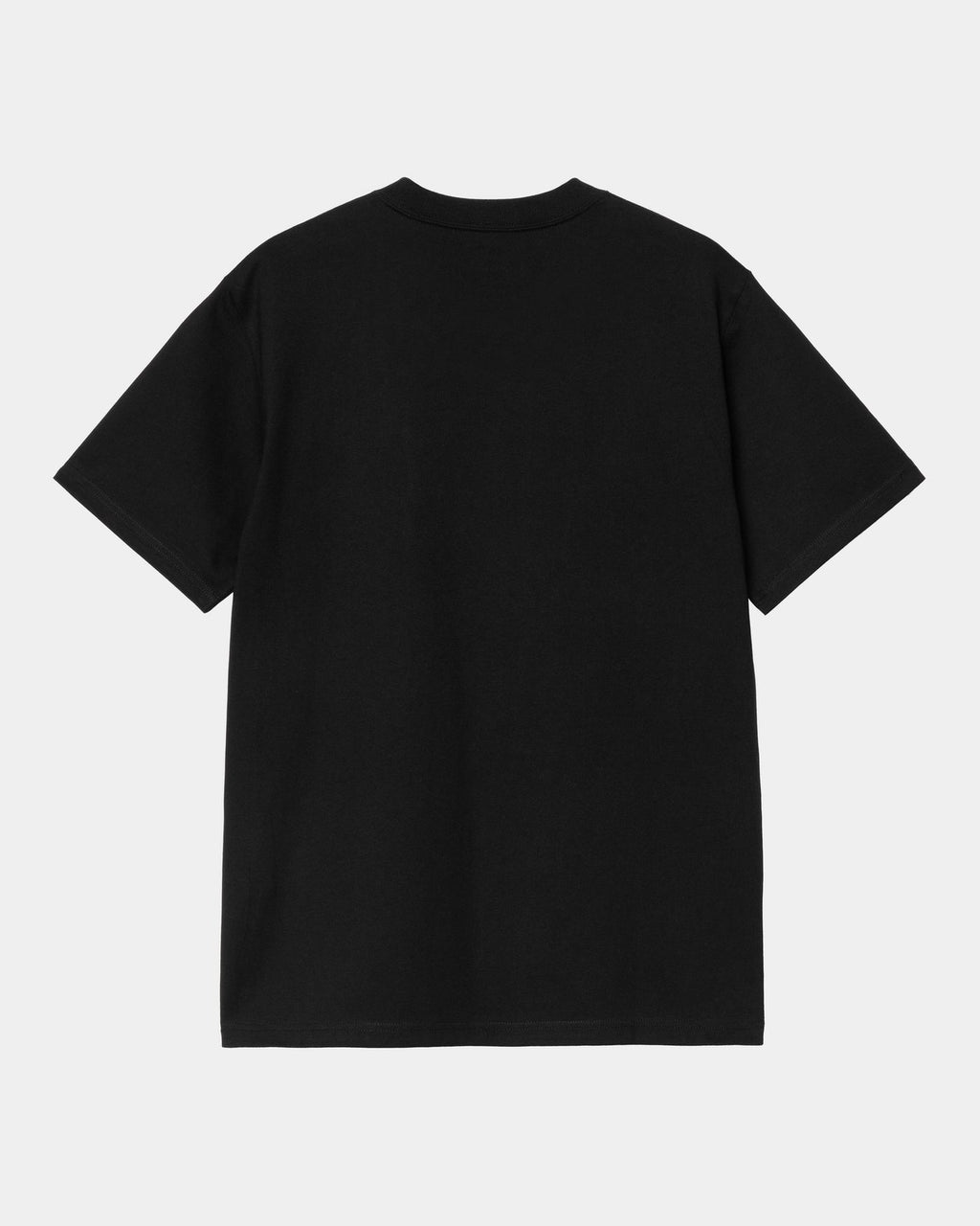 S/S University Script T-Shirt Black / White