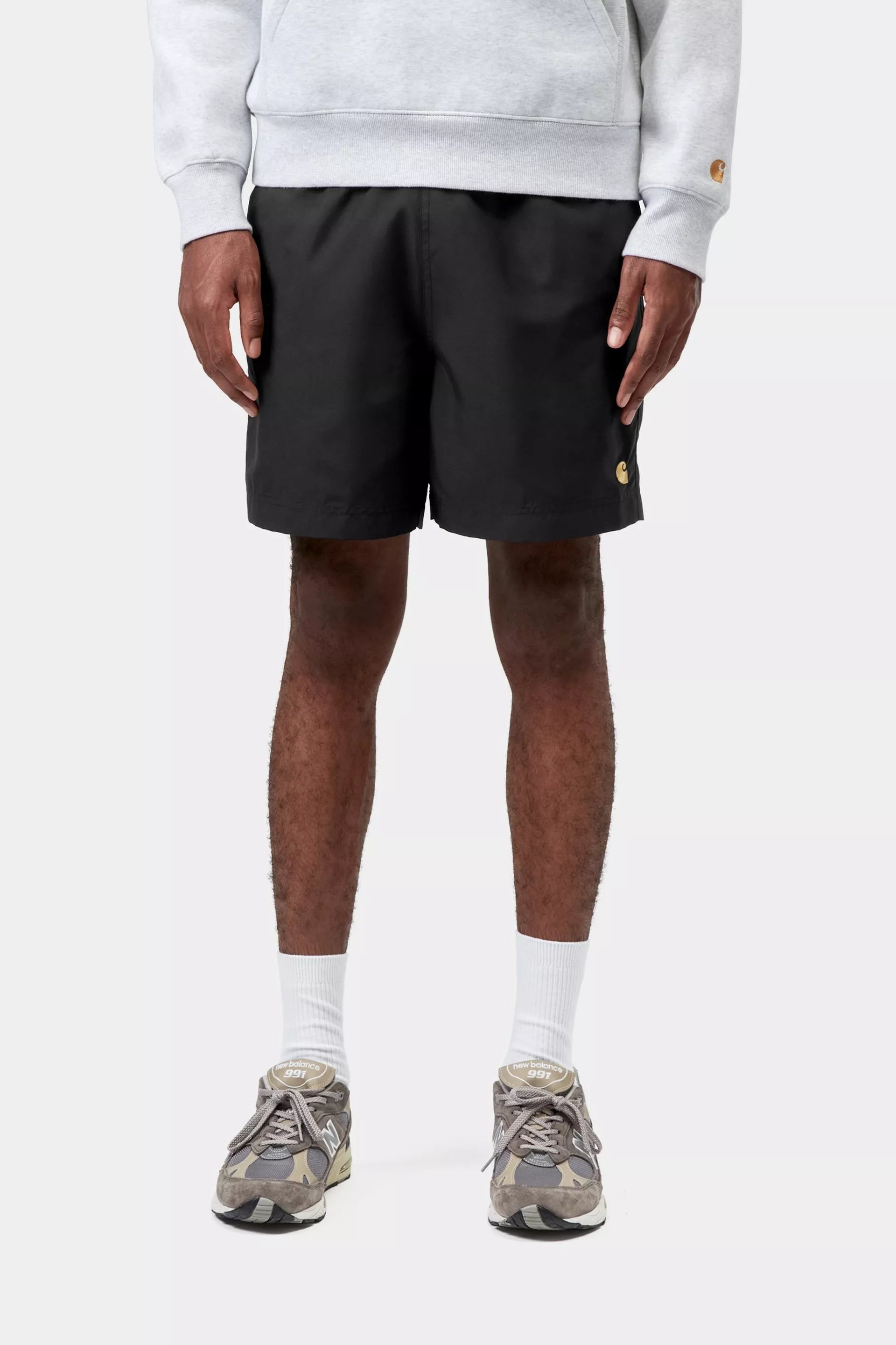 Chase Swim Trunks Black / Gold