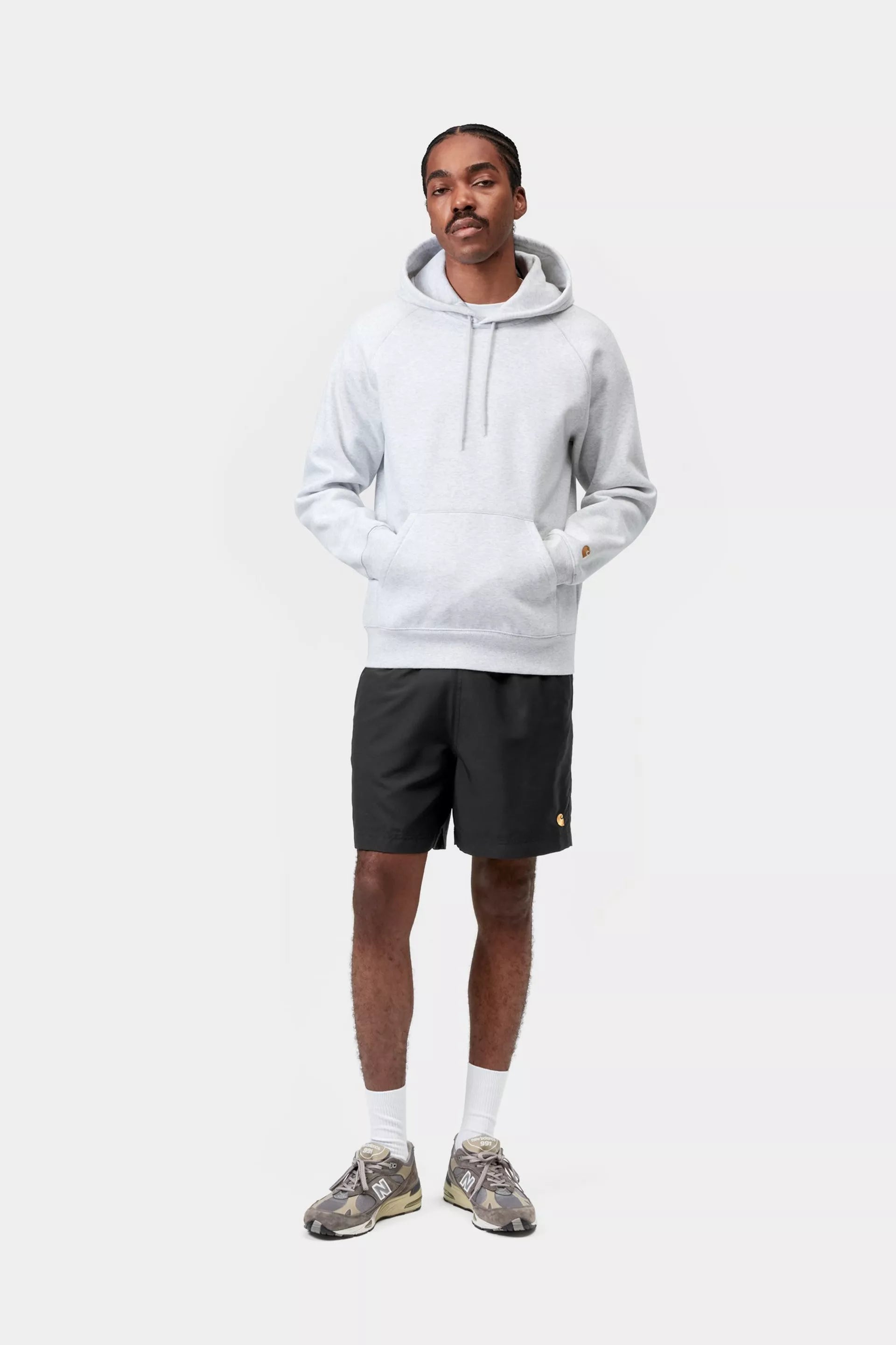 Chase Swim Trunks Black / Gold