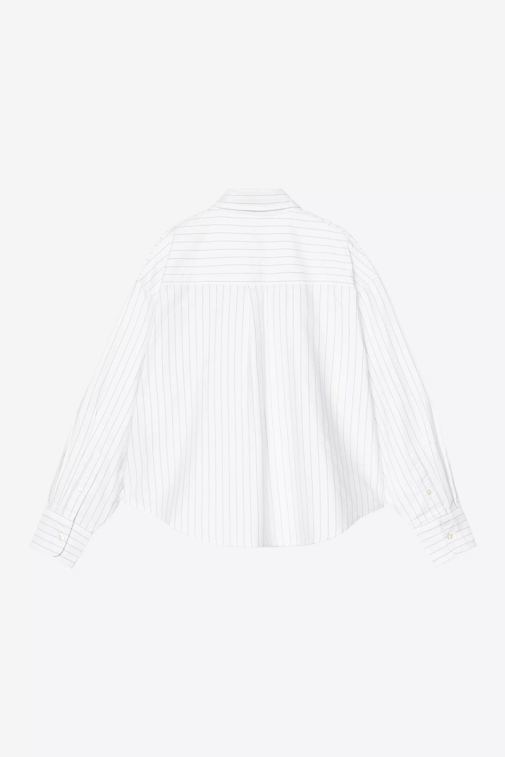 W' L/S Cassel Shirt Cassel Stripe, White / Bleach