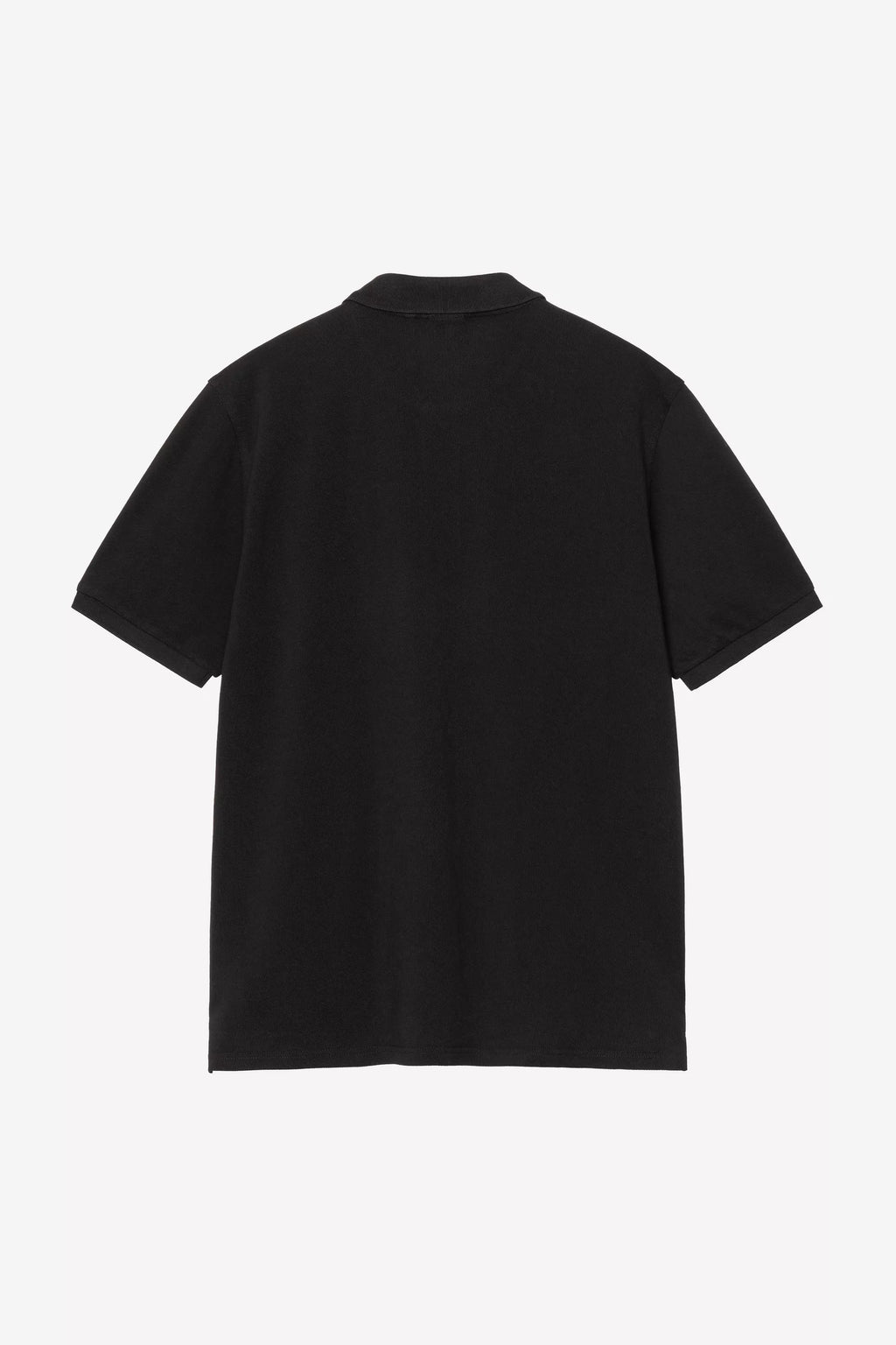 S/S American Script Polo Black