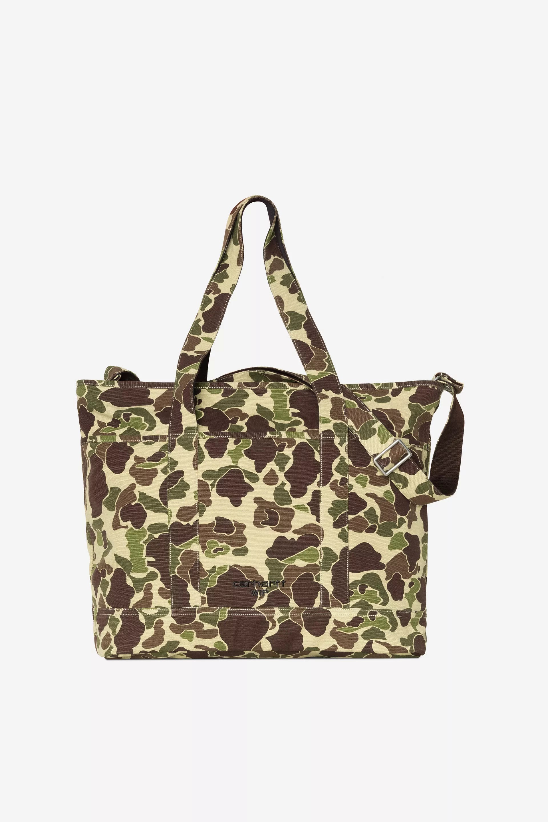 Elford Tote Bag Camo Duck, Green