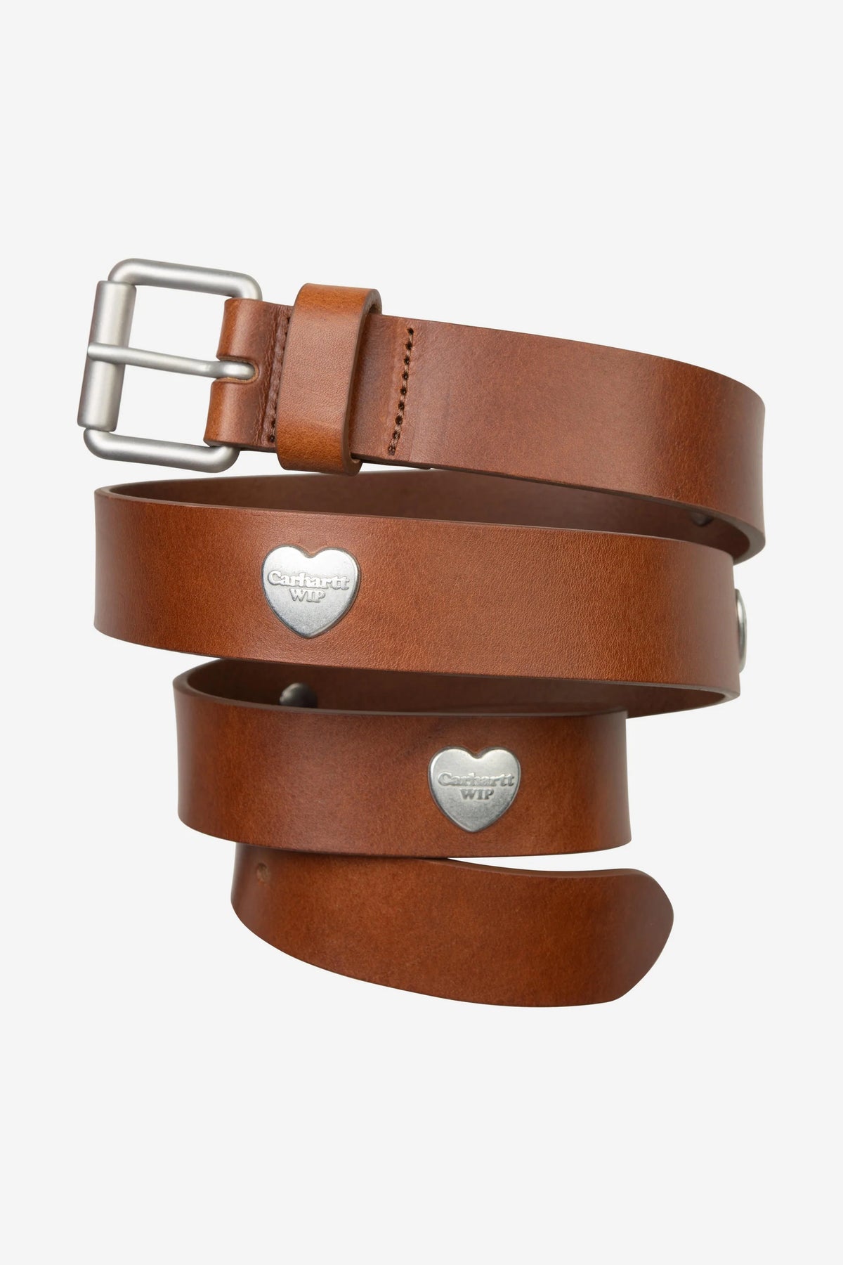 Tylor Belt Cognac/Silver