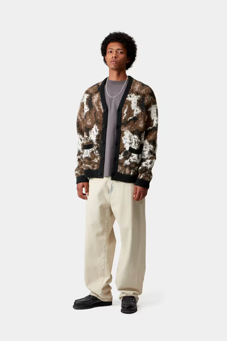 Merton Cardigan Wild Dog Jacquard