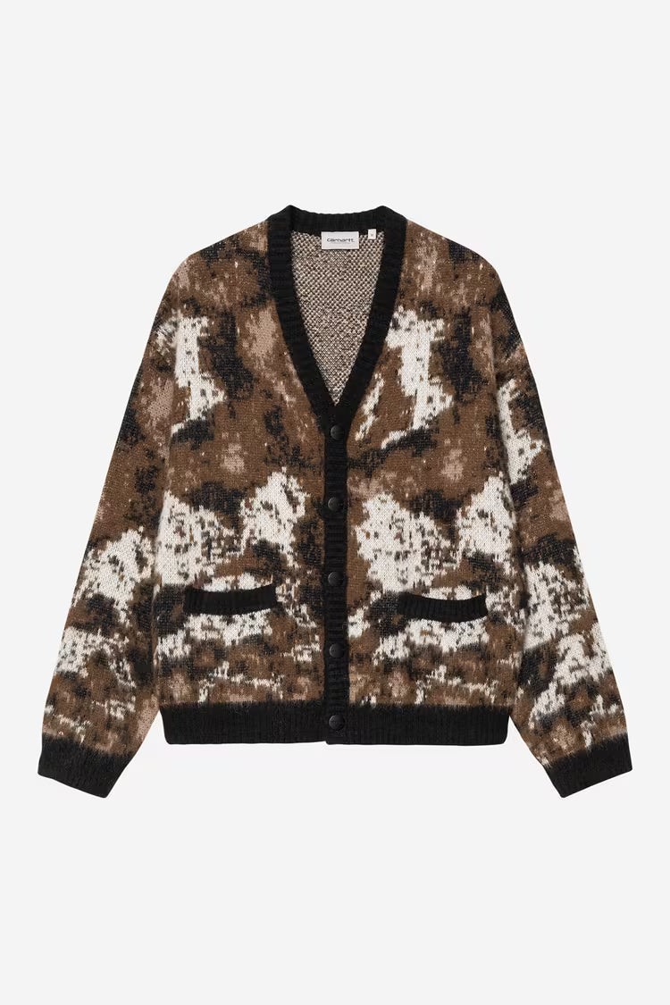 Merton Cardigan Wild Dog Jacquard