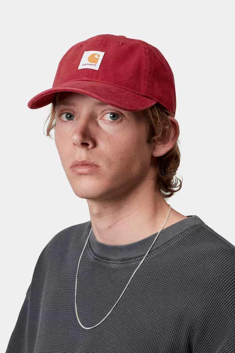 Selby Canvas Cap Scarlet