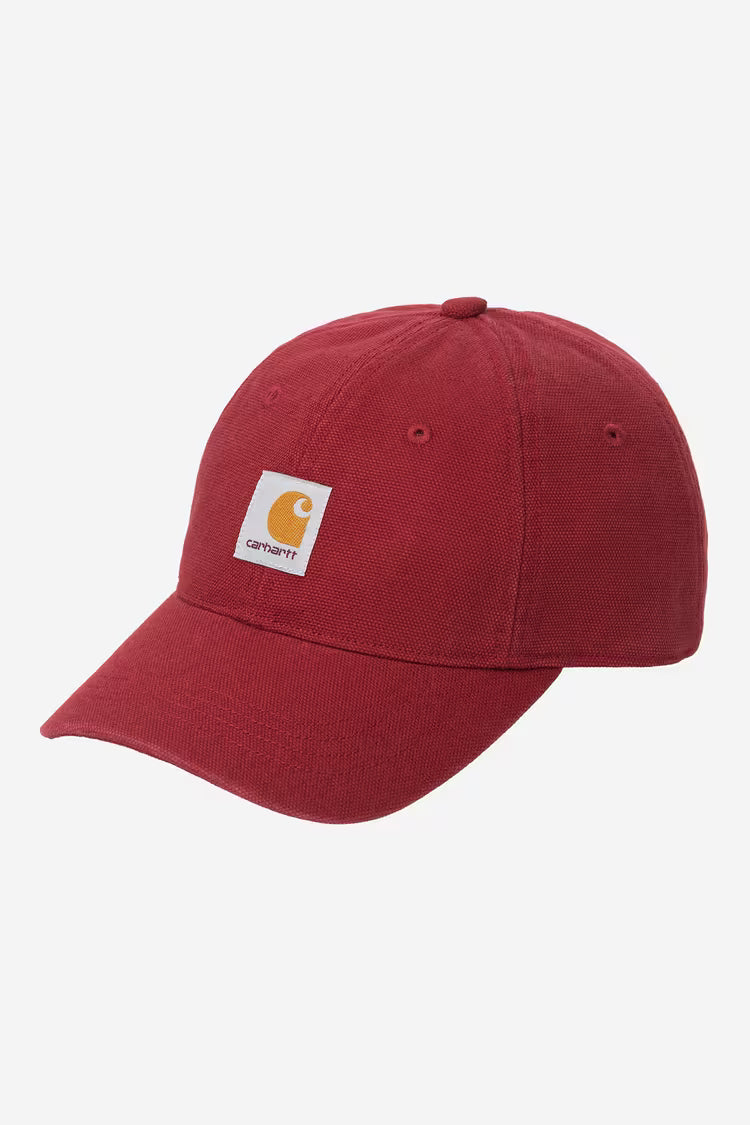 Selby Canvas Cap Scarlet