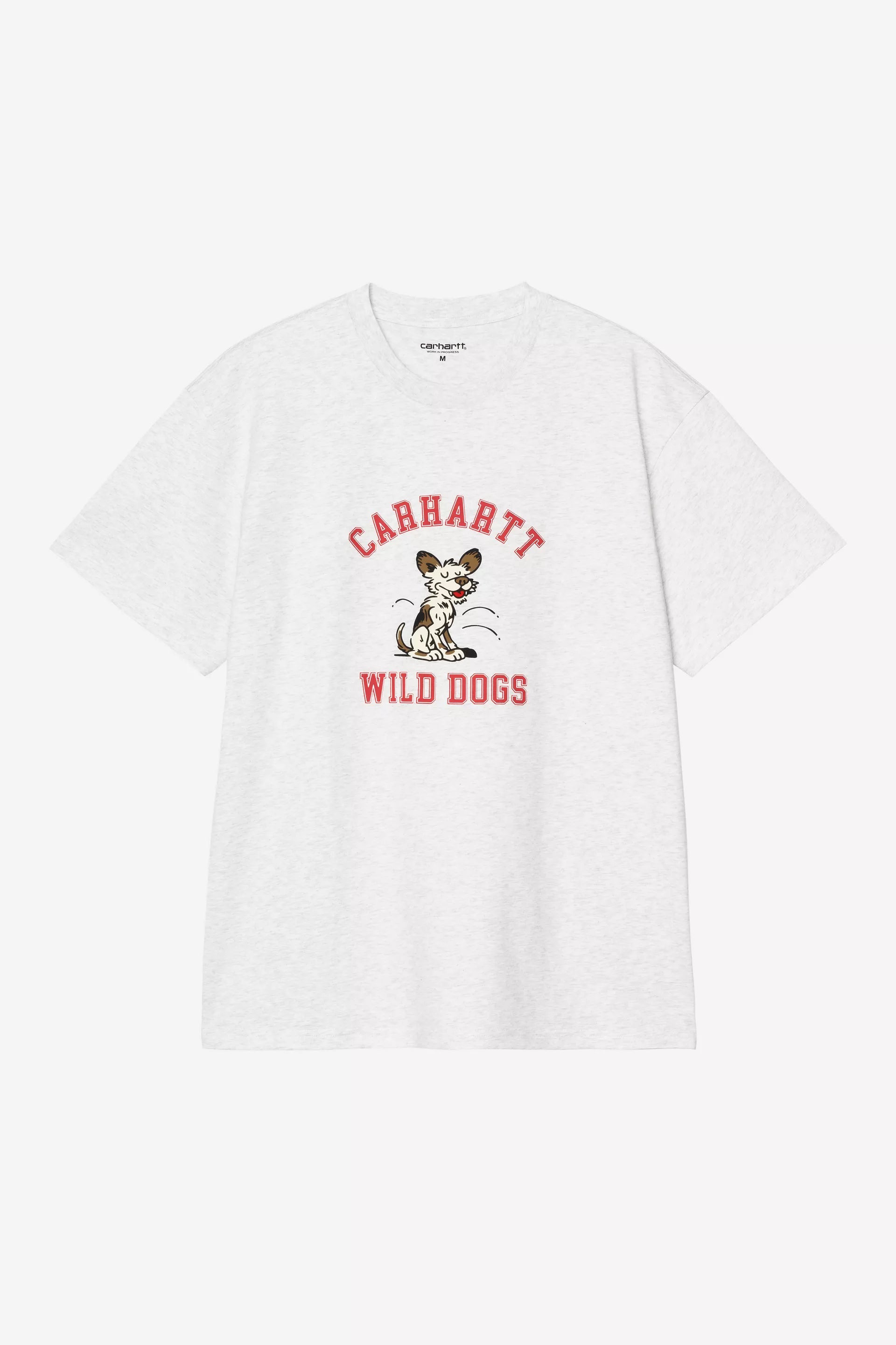 S/S Wild Dog T-Shirt Ash Heather