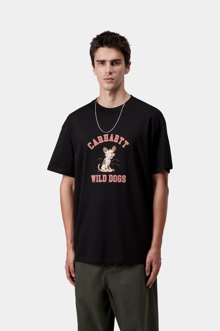 S/S Wild Dog T-Shirt Black