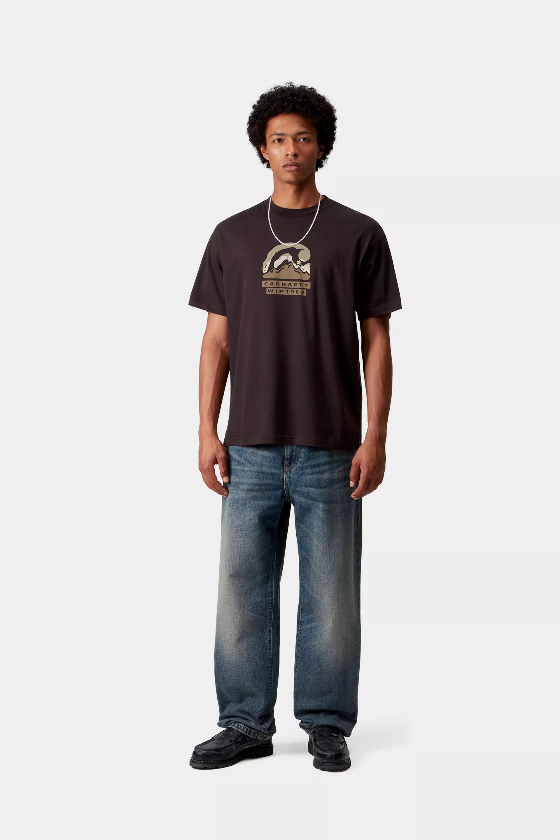 S/S Rising Helix T-Shirt Palisander