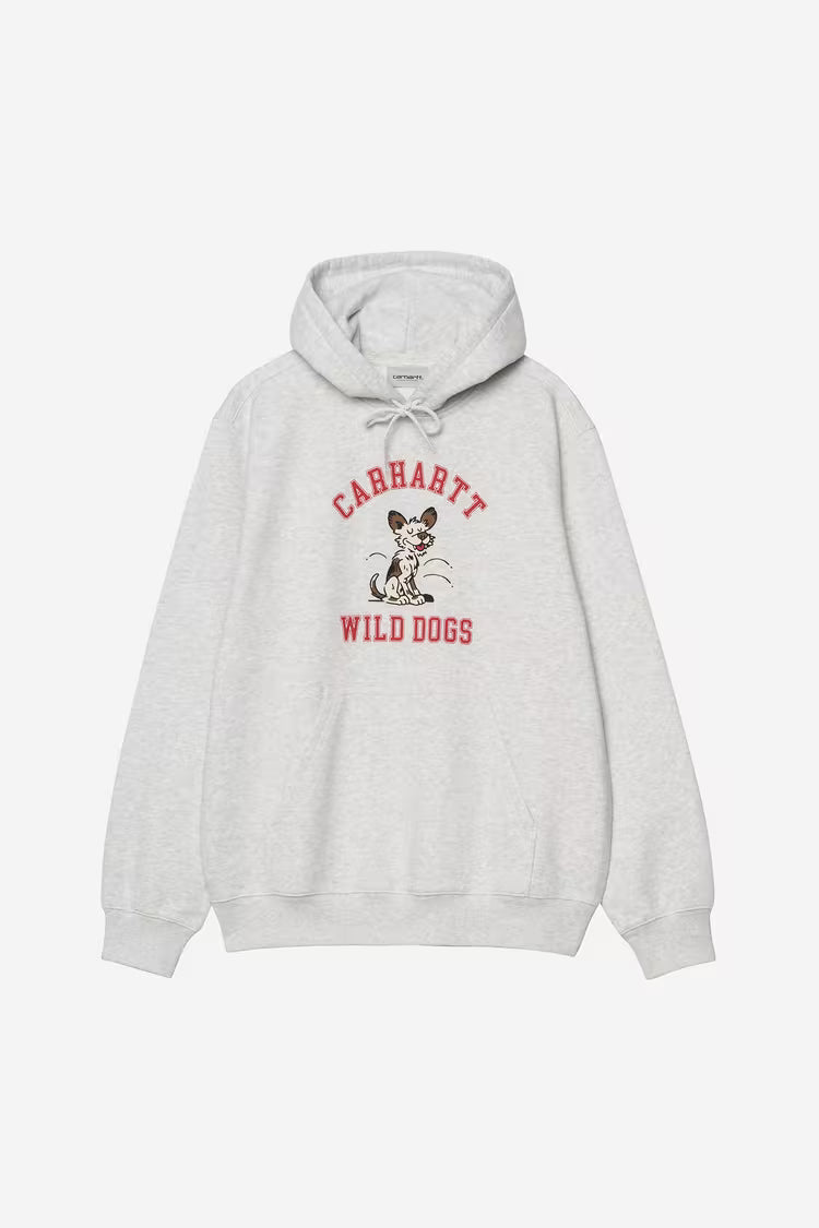 Hooded Wild Dog Sweat Ash Heather