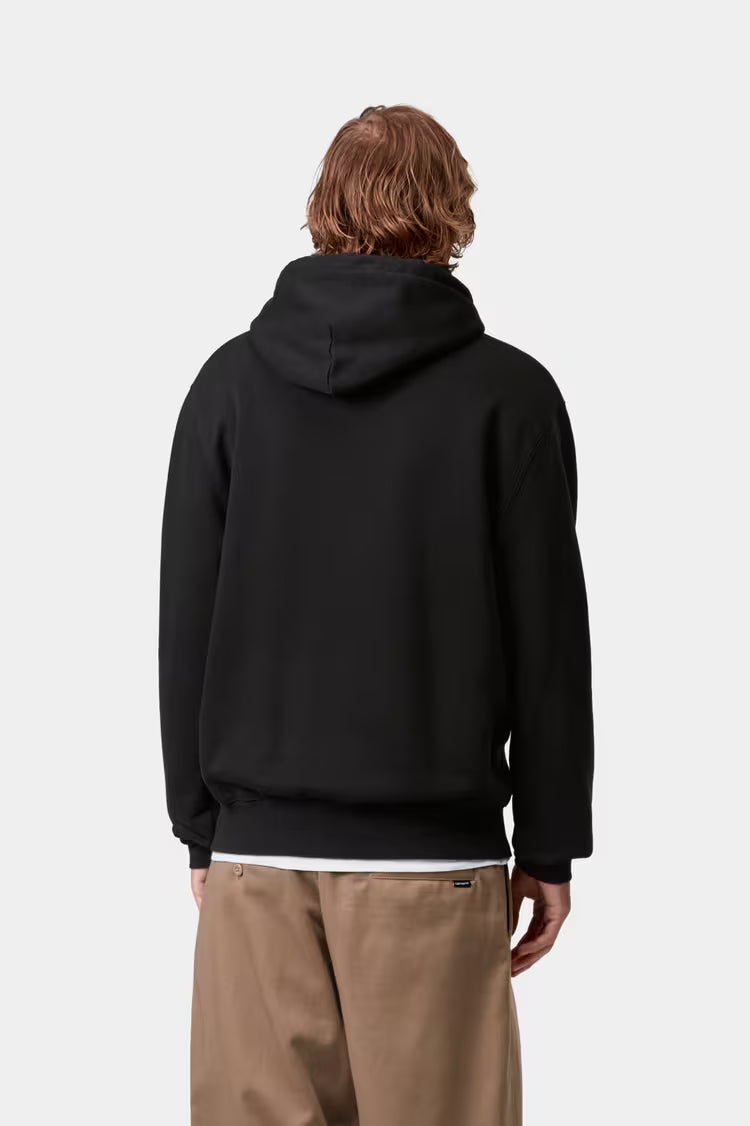 Hooded Wild Dog Sweat Black