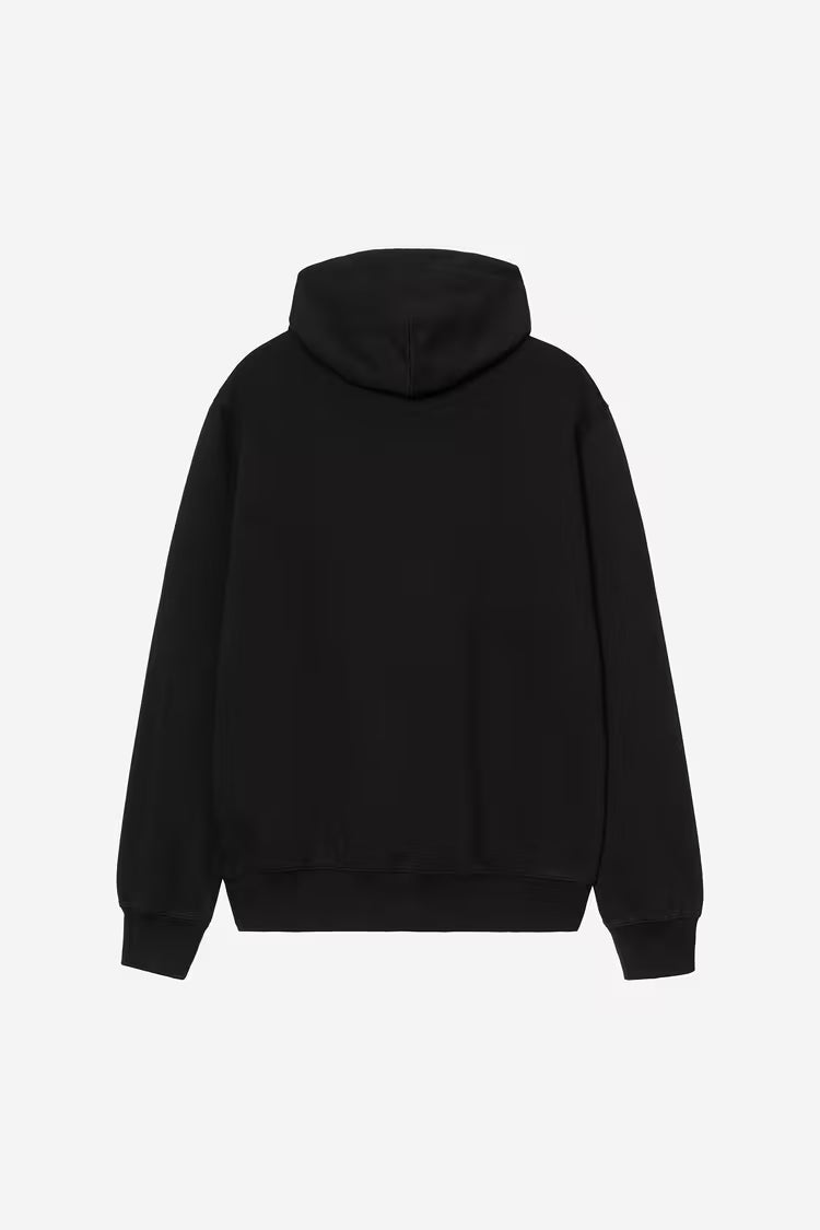 Hooded Wild Dog Sweat Black
