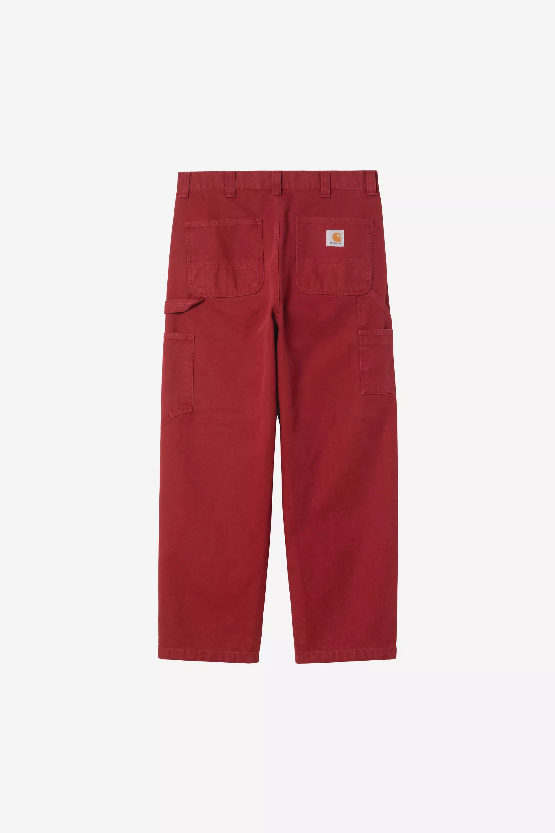 OG Double Knee Pant Scarlet , Stone washed