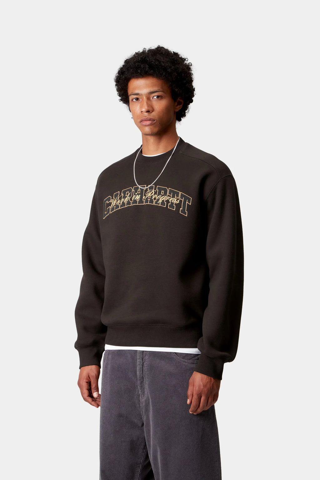 Big School Sweat Tobacco
