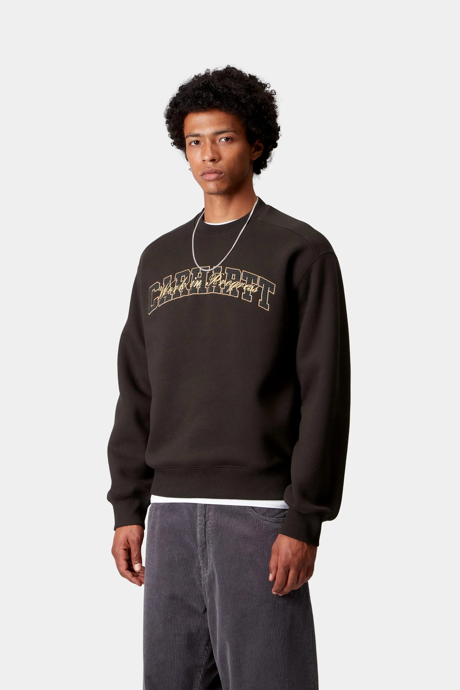 Big School Sweat Tobacco