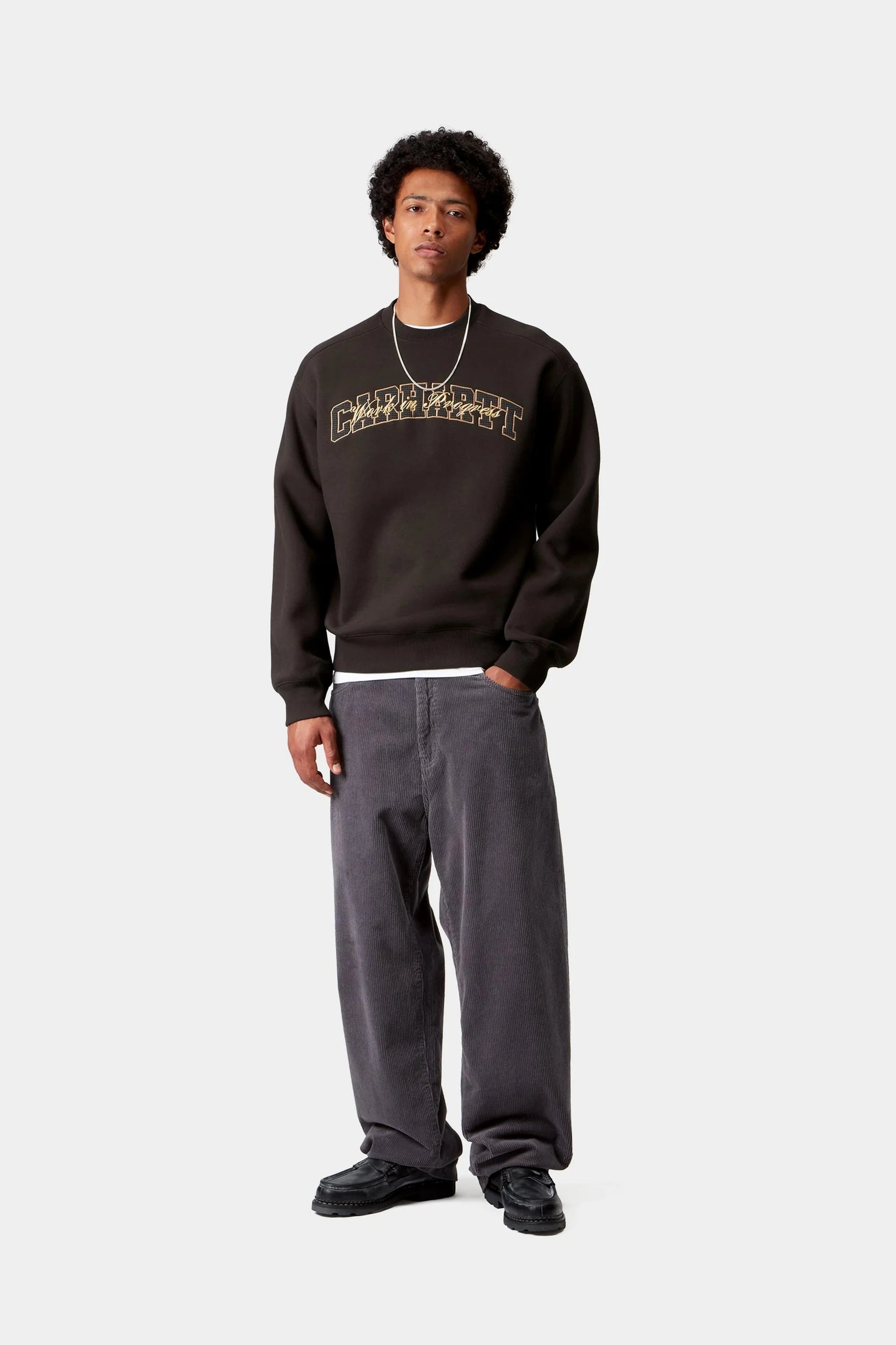 Big School Sweat Tobacco