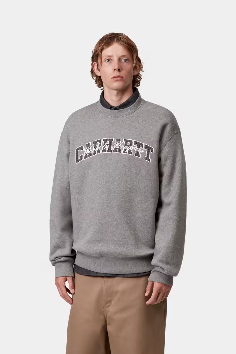 Big School Sweat Dark Grey Heather