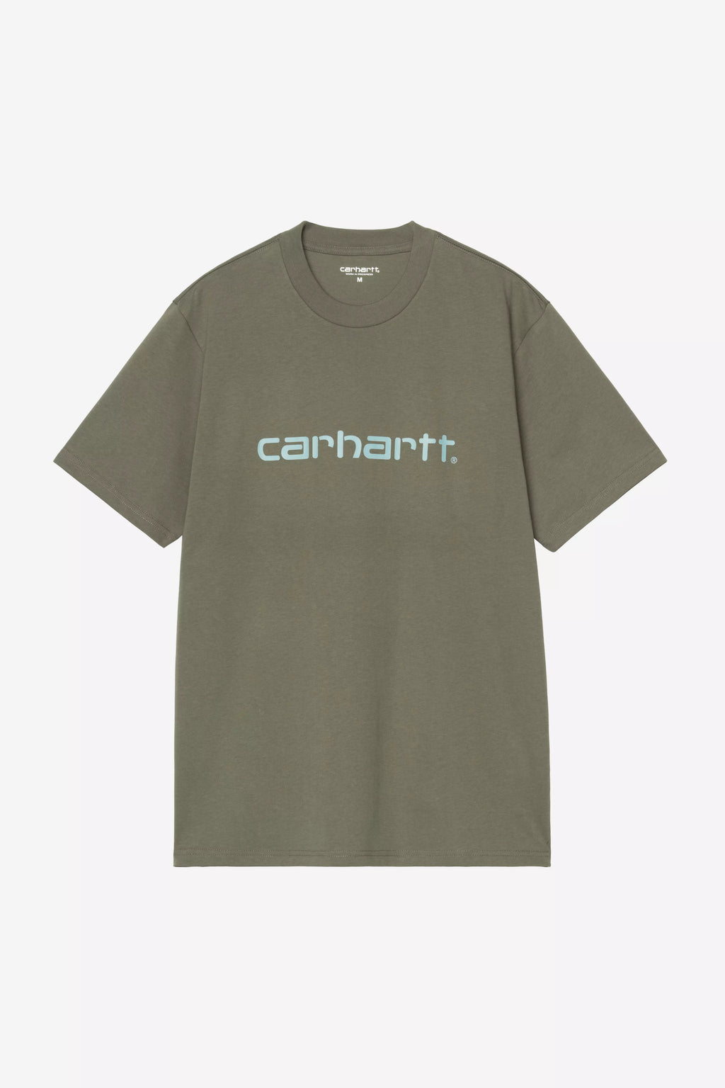S/S Script T-Shirt Leaf / Tourmaline