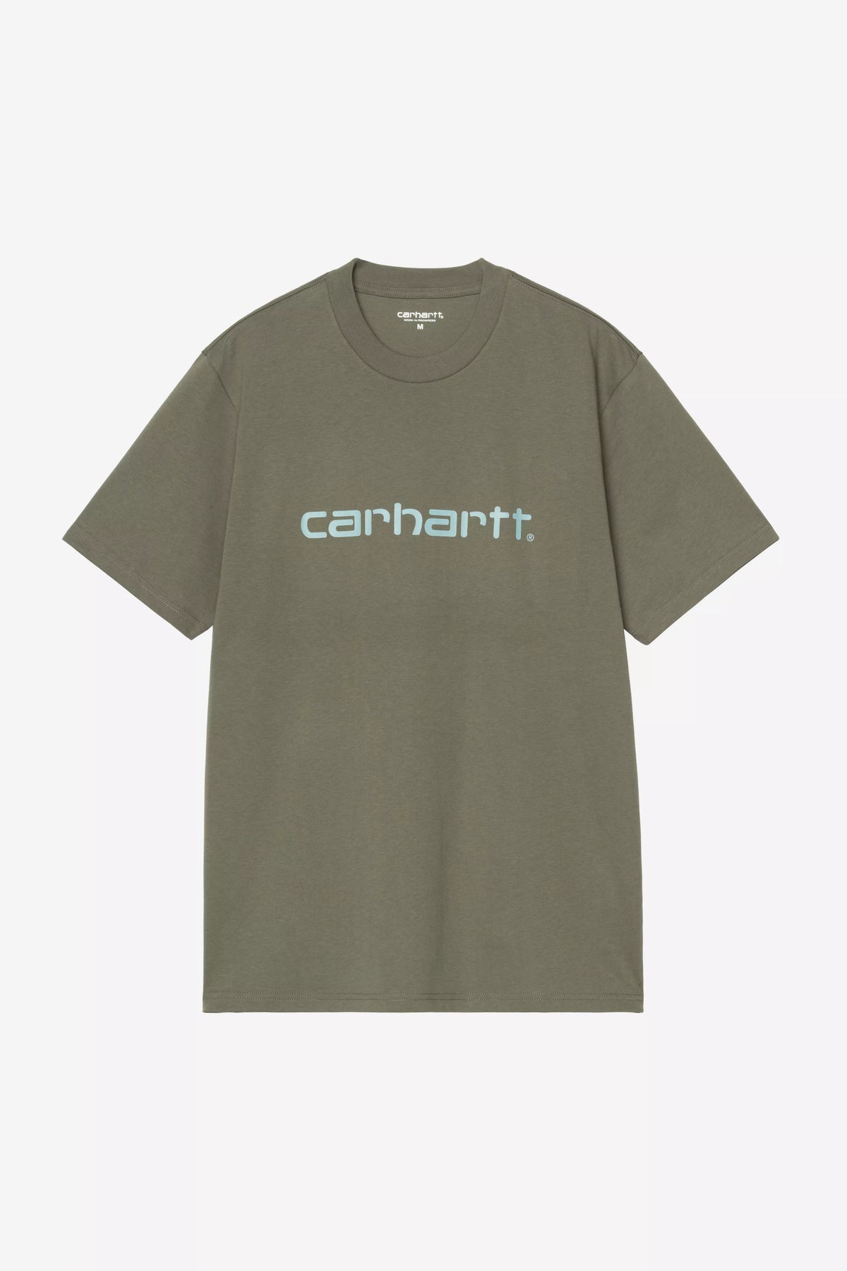 S/S Script T-Shirt Leaf / Tourmaline