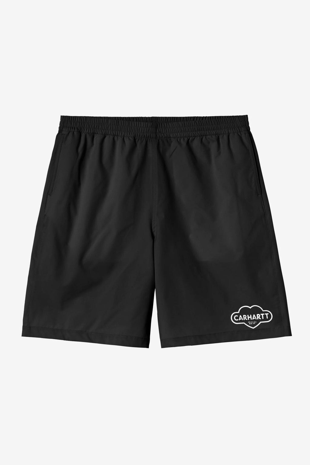 Cloud Heart Swim Trunks Black