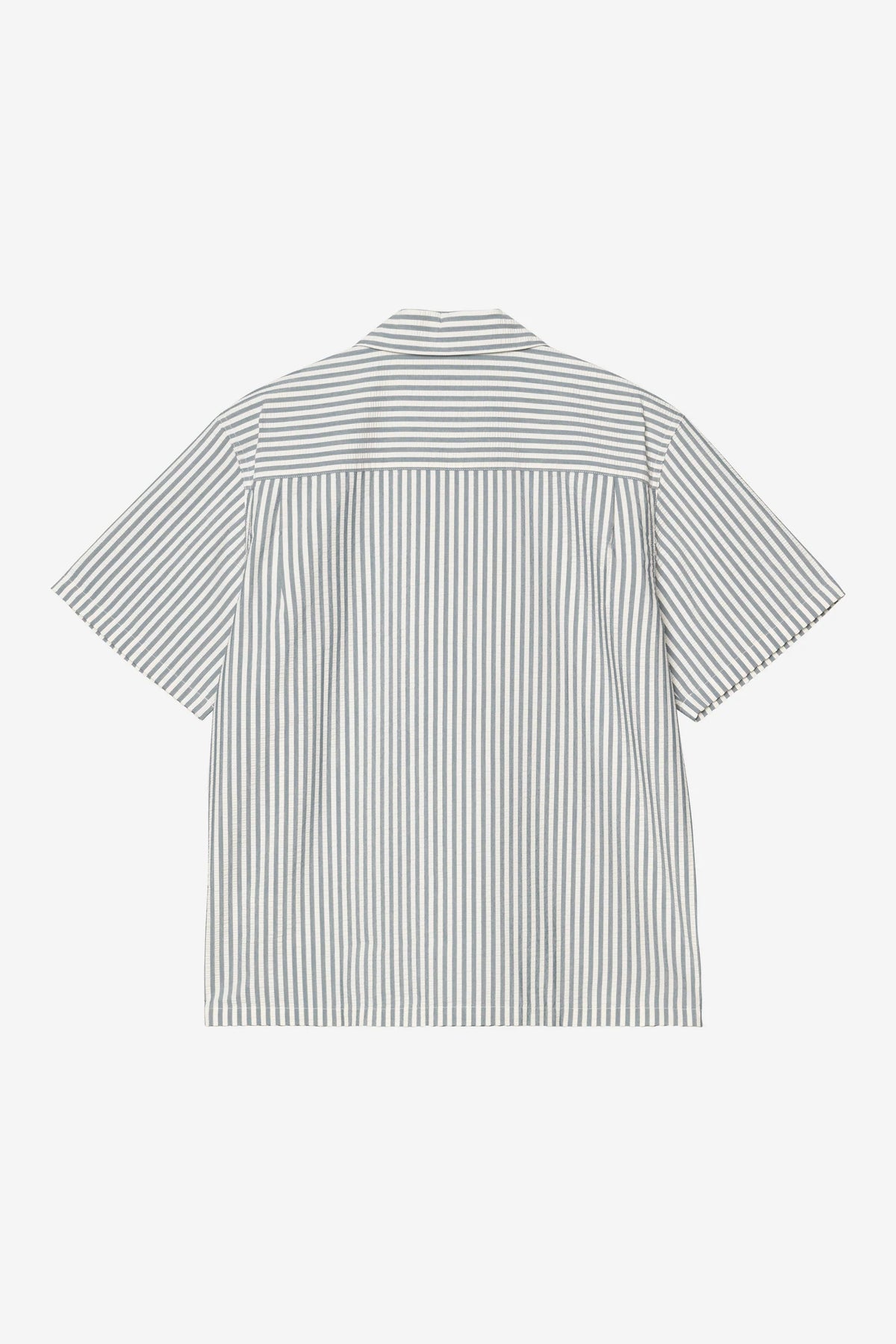 S/S Leavel Shirt Blue River
