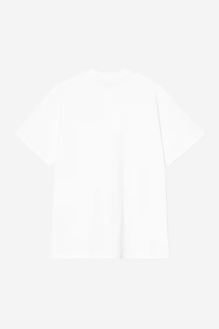 S/S Longhand Pocket T-Shirt White