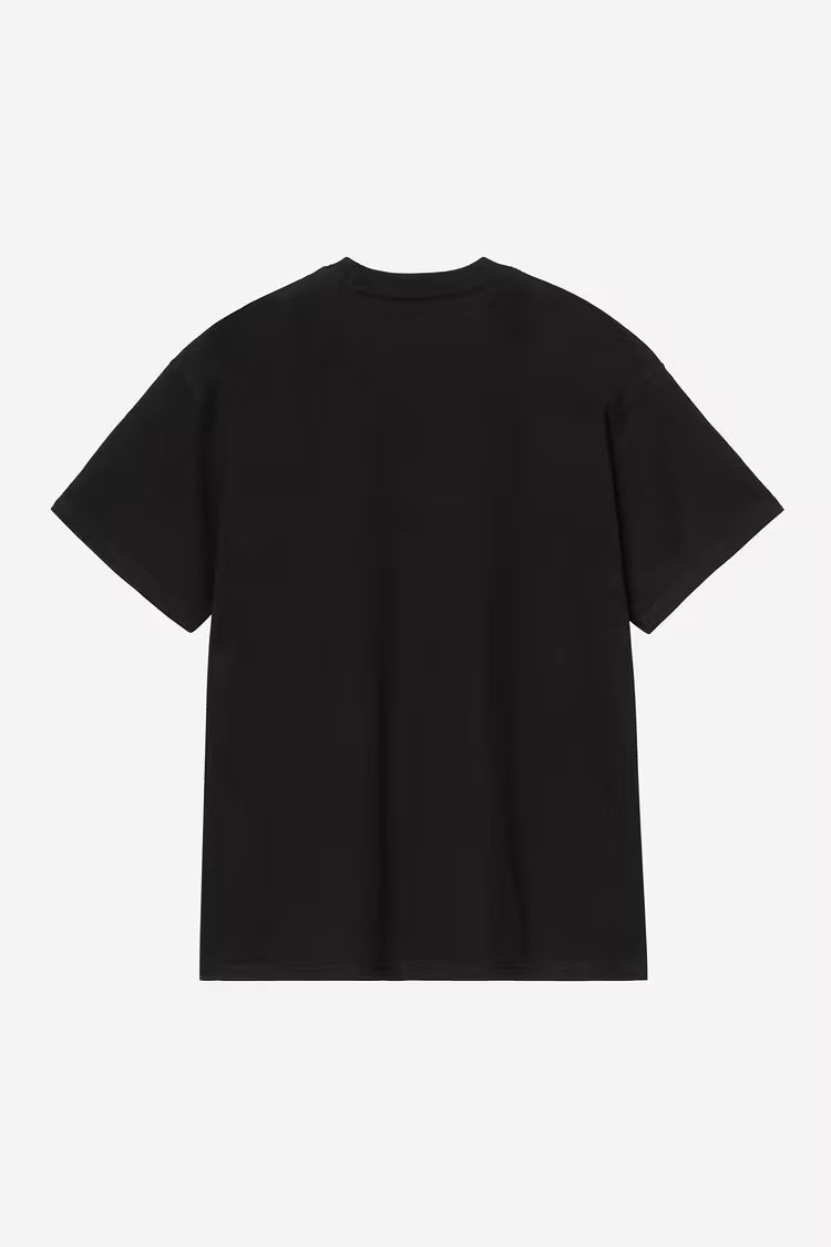 S/S Longhand Pocket T-Shirt Black
