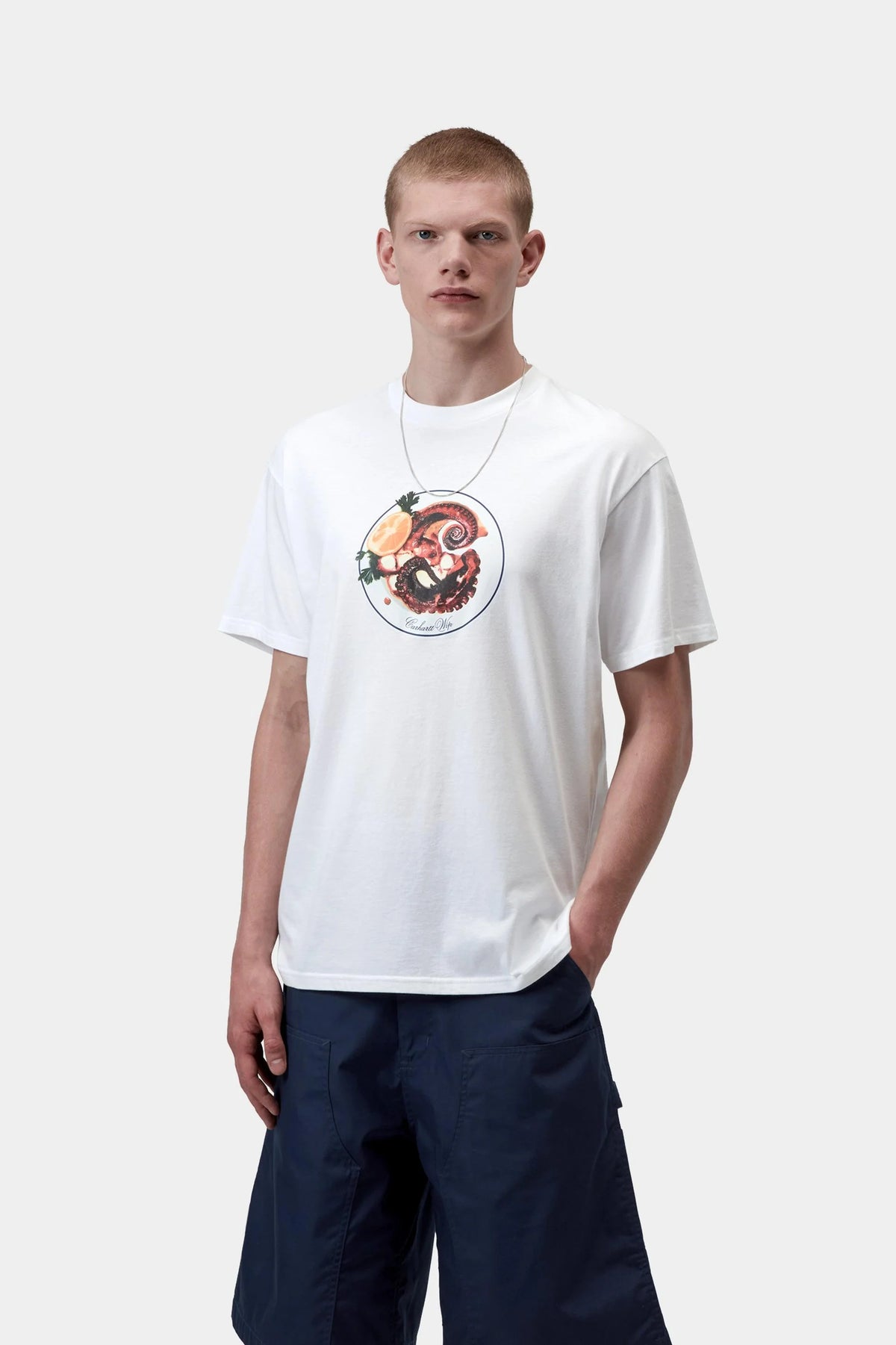 S/S Octopus T-Shirt White