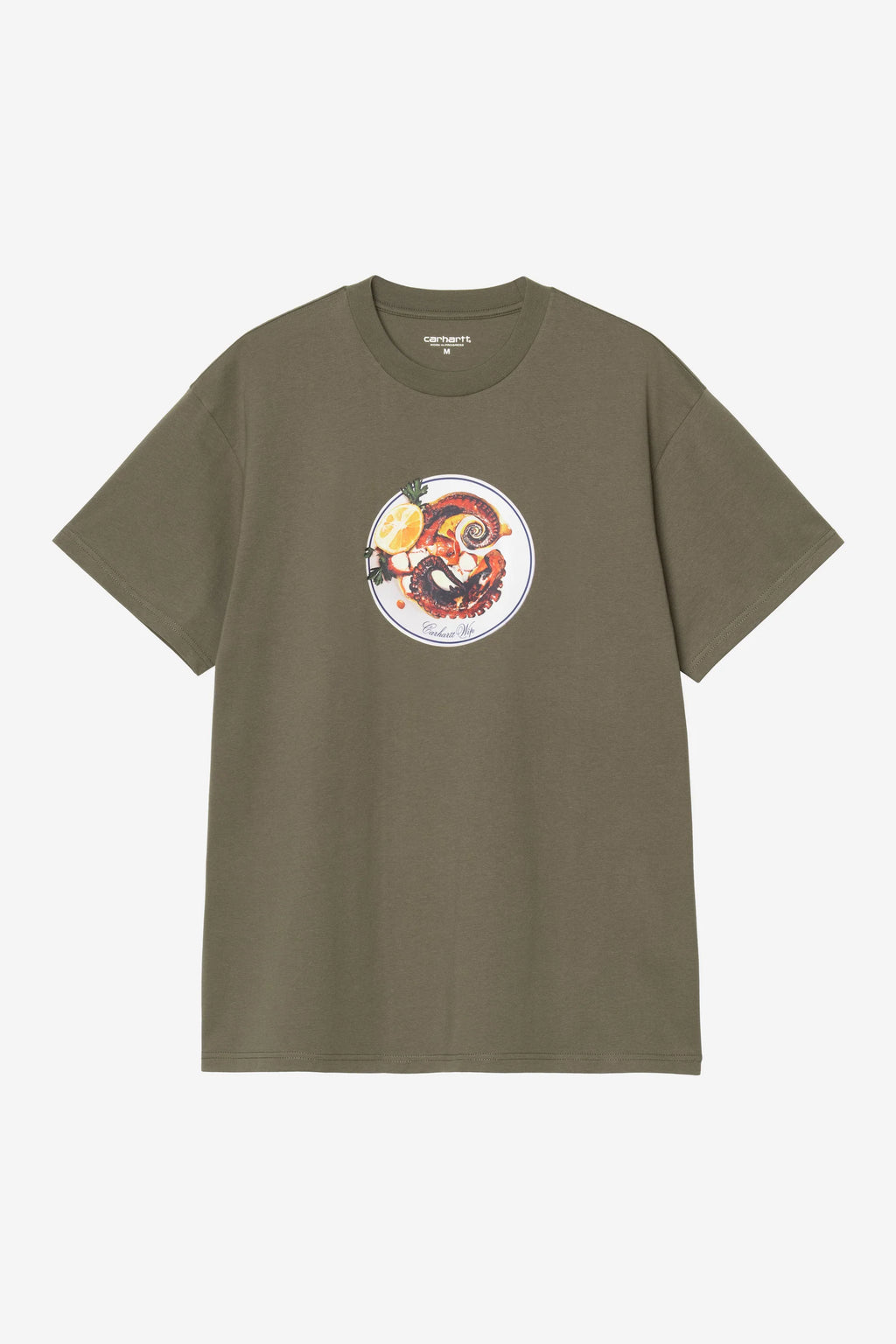S/S Octopus T-Shirt Leaf