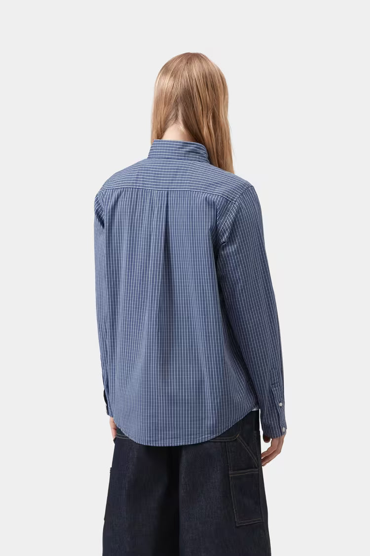 W' L/S Groff Shirt Blue
