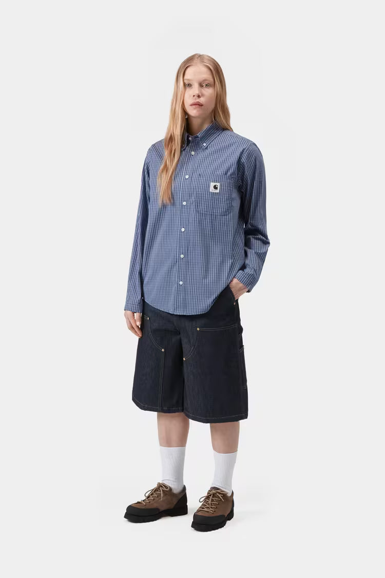 W' L/S Groff Shirt Blue