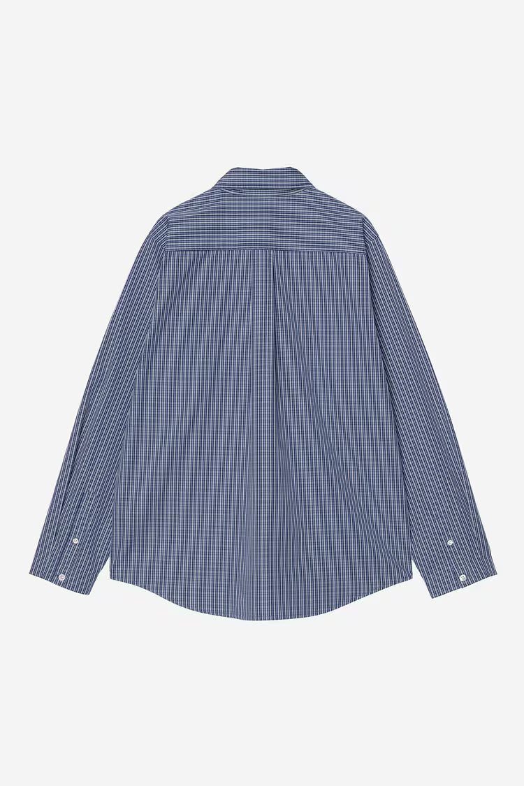 W' L/S Groff Shirt Blue