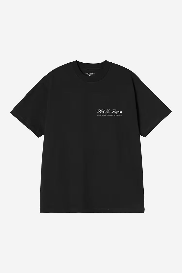 S/S Cloud Heart T-Shirt Black
