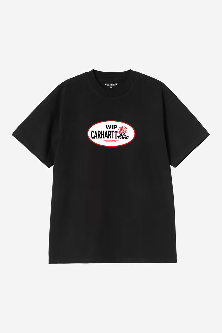 S/S Harlequin BBQ T-Shirt Black