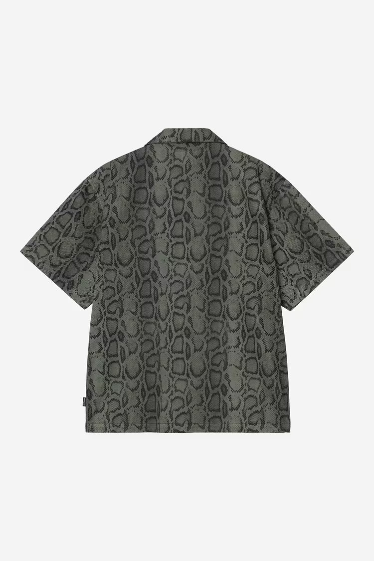 S/S Snake Camo Shirt Leaf