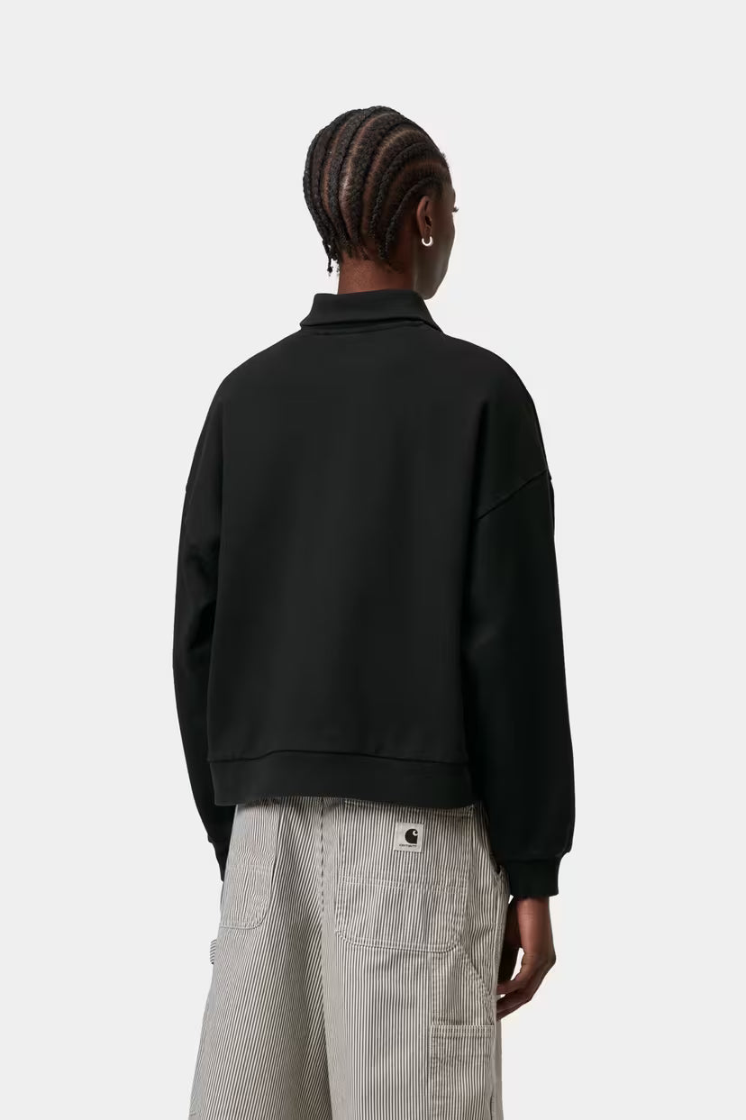 W' Brenta Polo Sweat Black