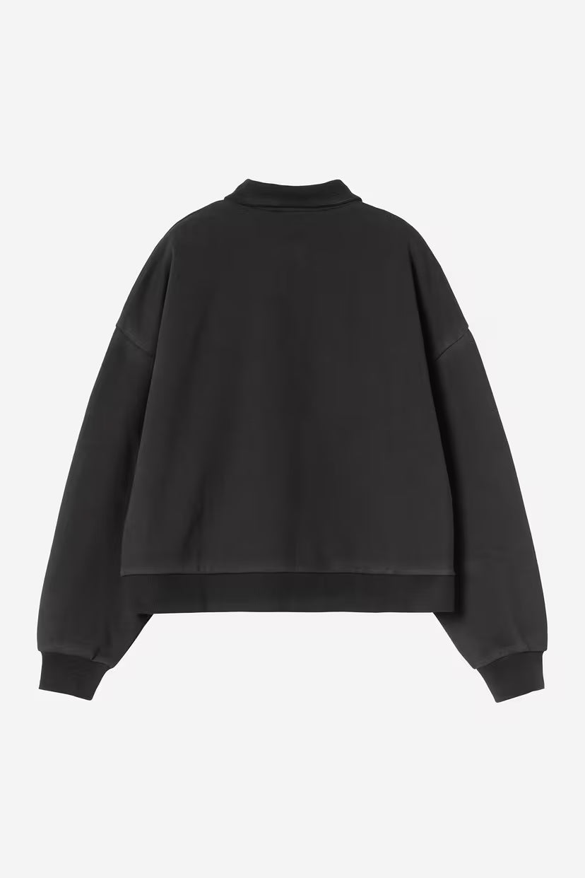 W' Brenta Polo Sweat Black