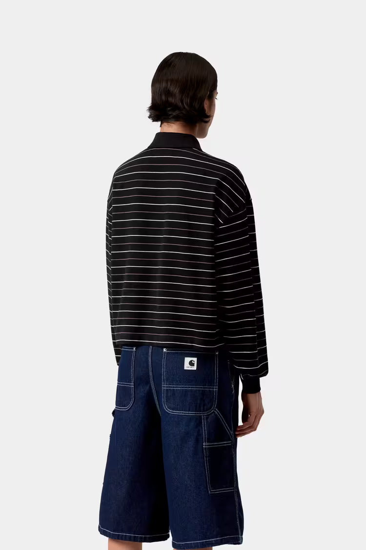 W' L/S Mabel Polo Mabel Stripe