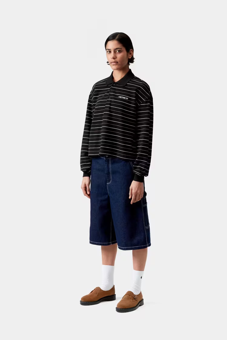W' L/S Mabel Polo Mabel Stripe