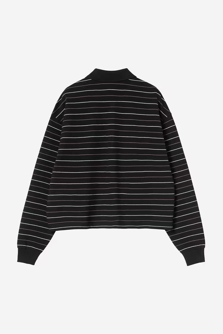 W' L/S Mabel Polo Mabel Stripe