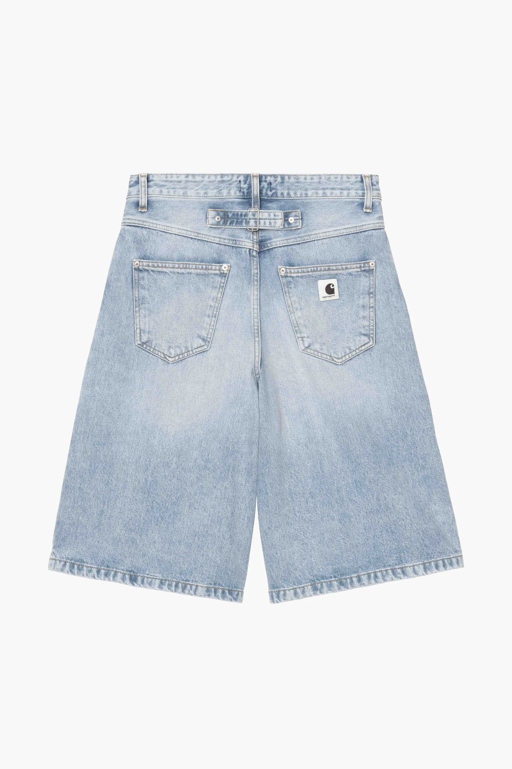 W' Belmont Short Blue Bleached