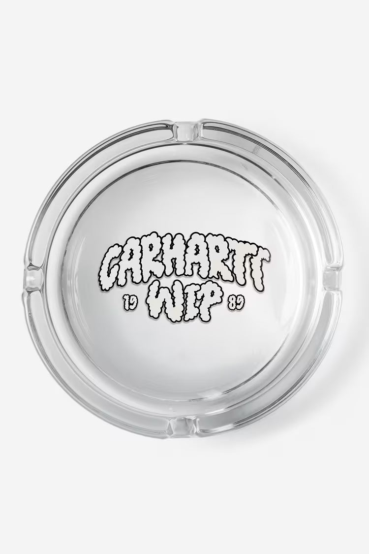 Cloud Script Ashtray Clear