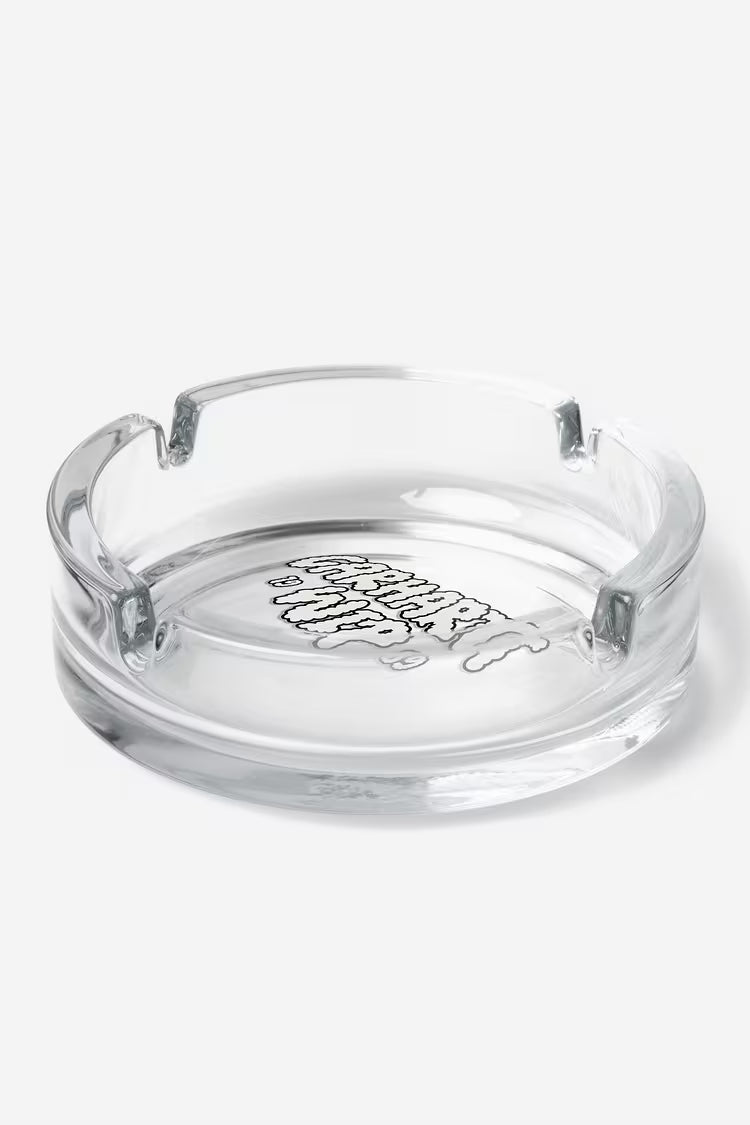 Cloud Script Ashtray Clear