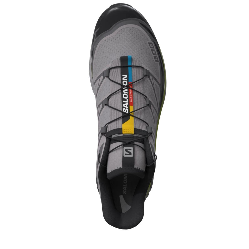 XT-6 Alloy / Black / Dark Citron